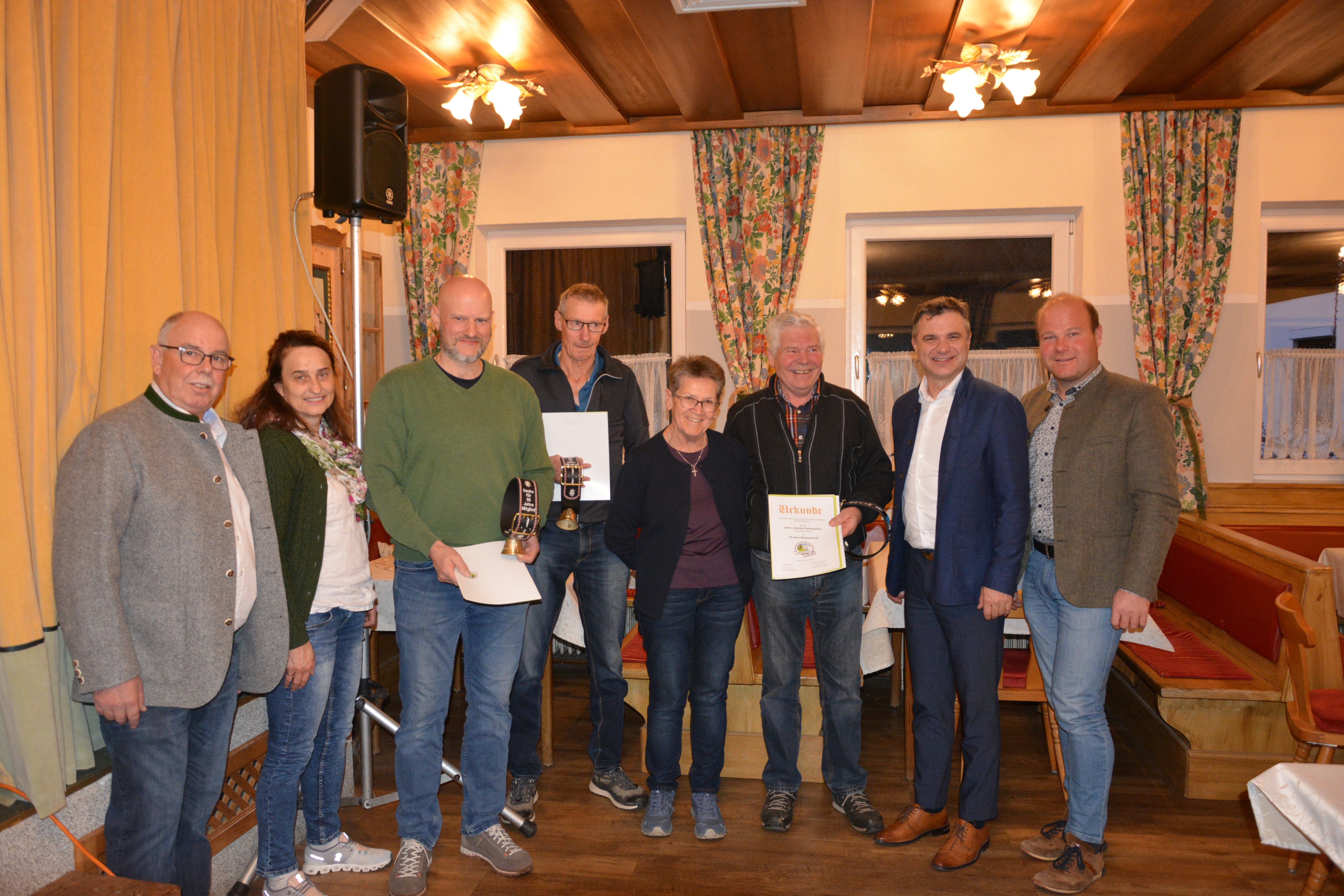 50 Jahre Mitgliedschaft